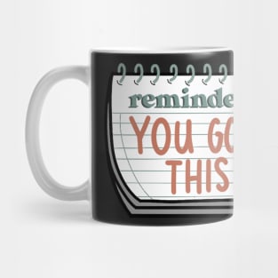 reminder note Mug